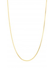 Złoty łańcuszek kostka 50 cm