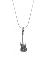 Srebrna zawieszka gitara 