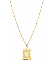 Złota zawieszka znak zodiaku BYK