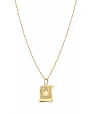 Złota zawieszka znak zodiaku RAK